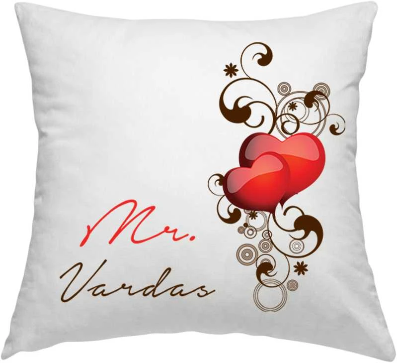Pagalvių užvalkalų komplektas „Mrs. and Mr.“