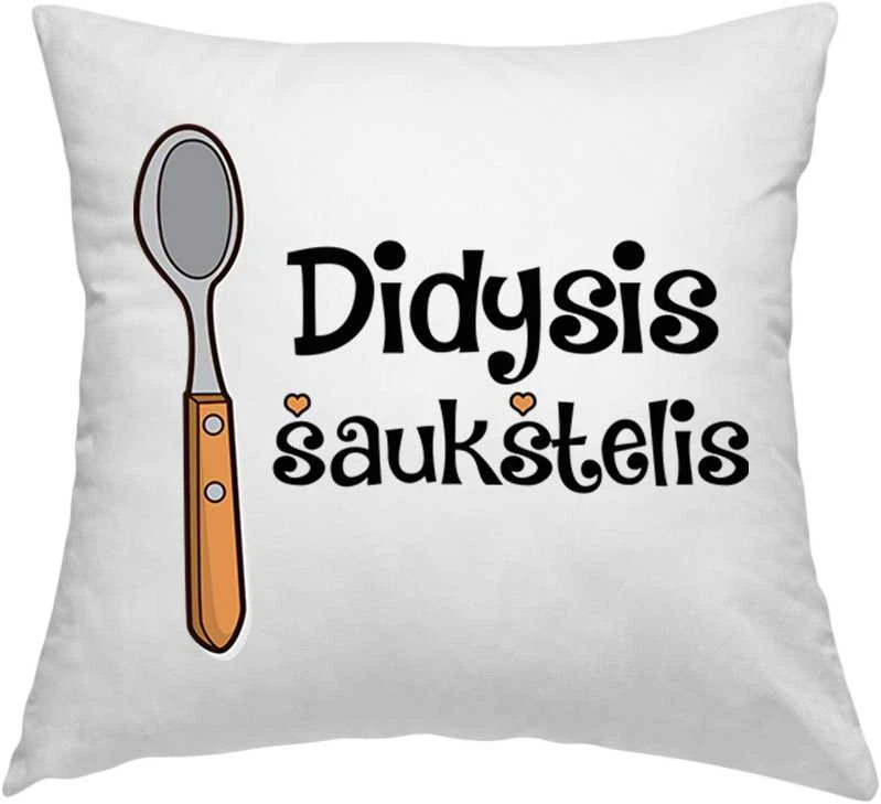Pagalvių užvalkalų komplektas "Šaukšteliai"