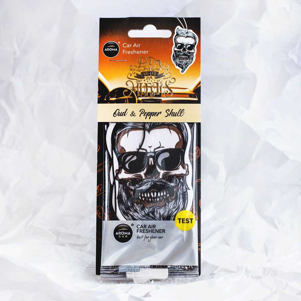 Aroma Car Pakabinamas oro gaiviklis "Pepper skull"
