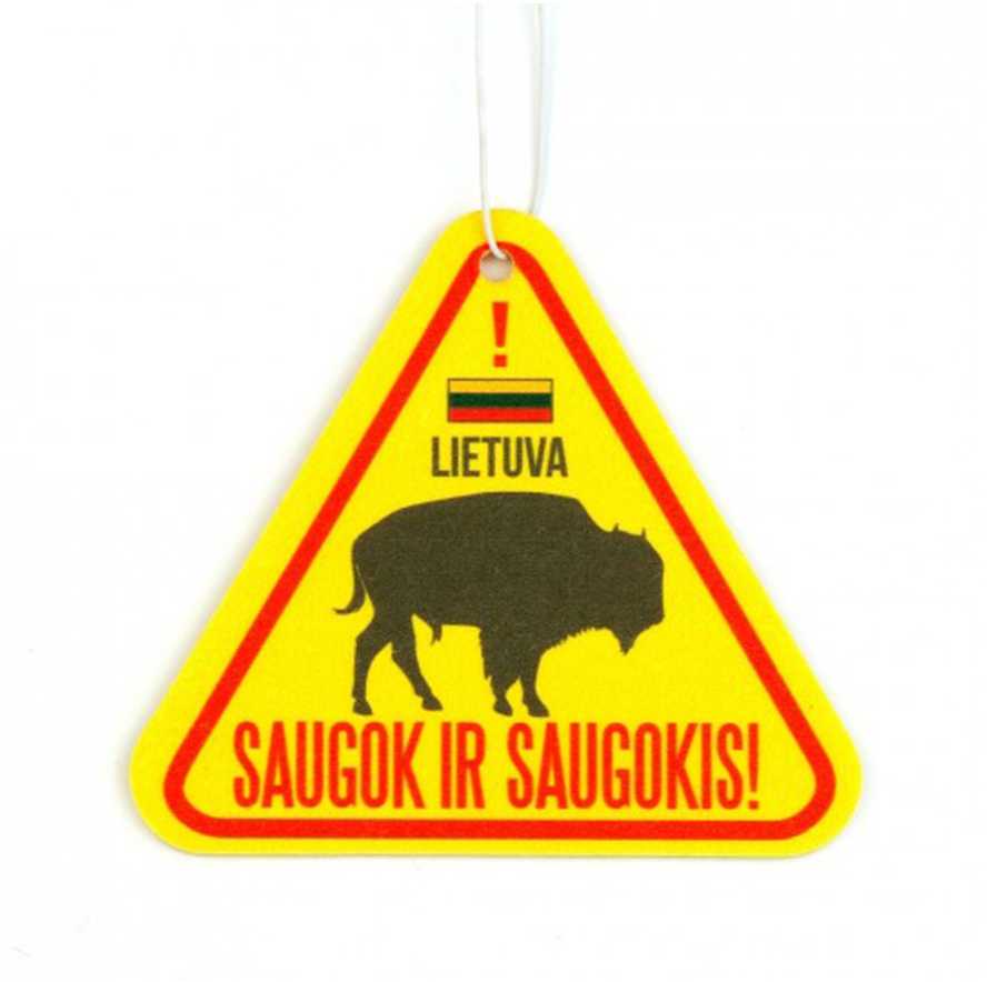 Pakabinamas oro gaiviklis "Saugok ir saugokis"