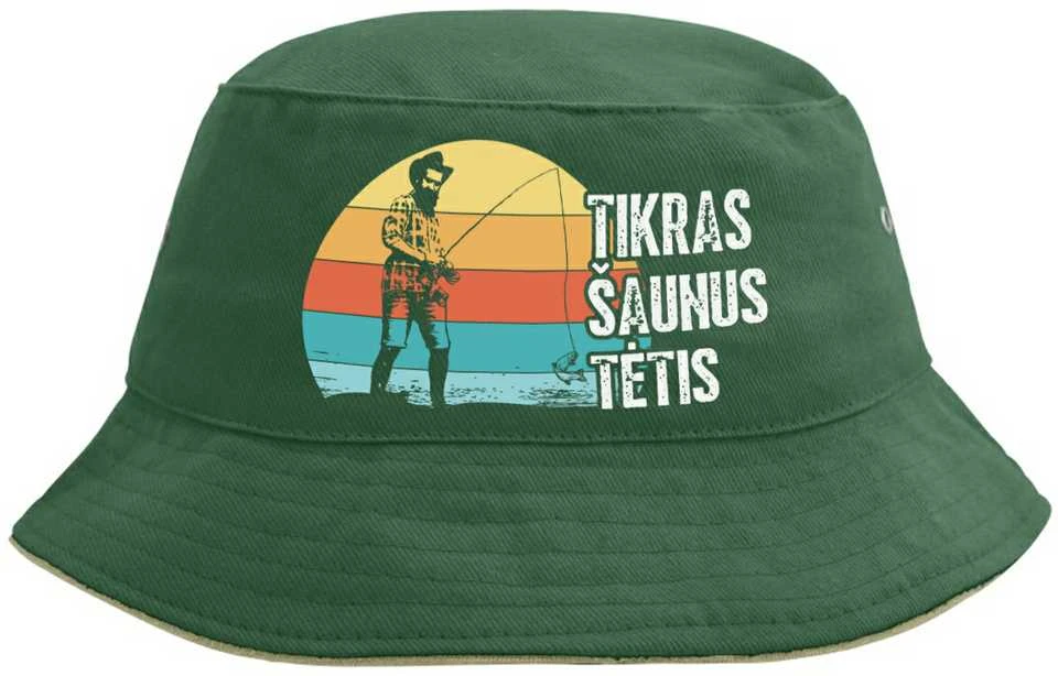 Panama kepurė "Tikras šaunus tėtis"
