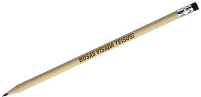 Pieštukas BOSUI su išgraviruotu tekstu
