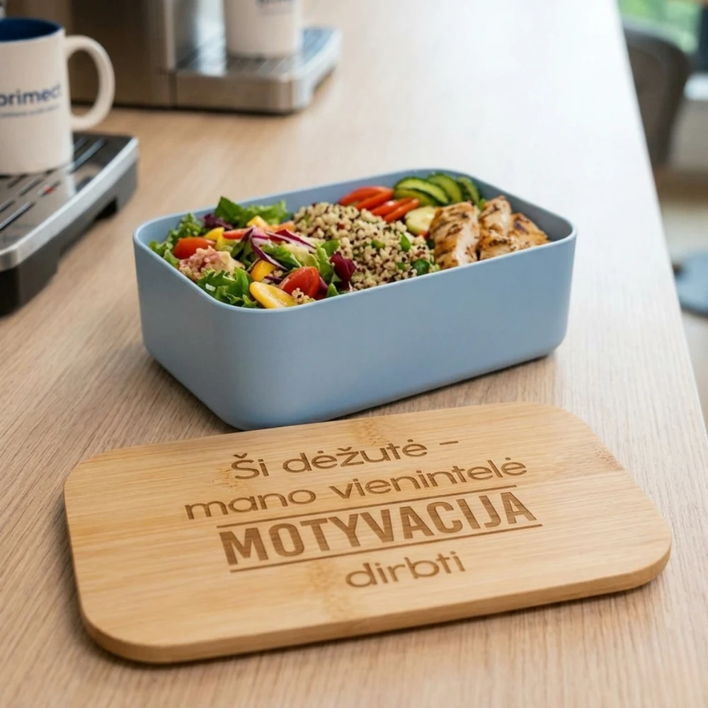 Pietų dėžutė "BEIBABOX - motyvacija dirbti"