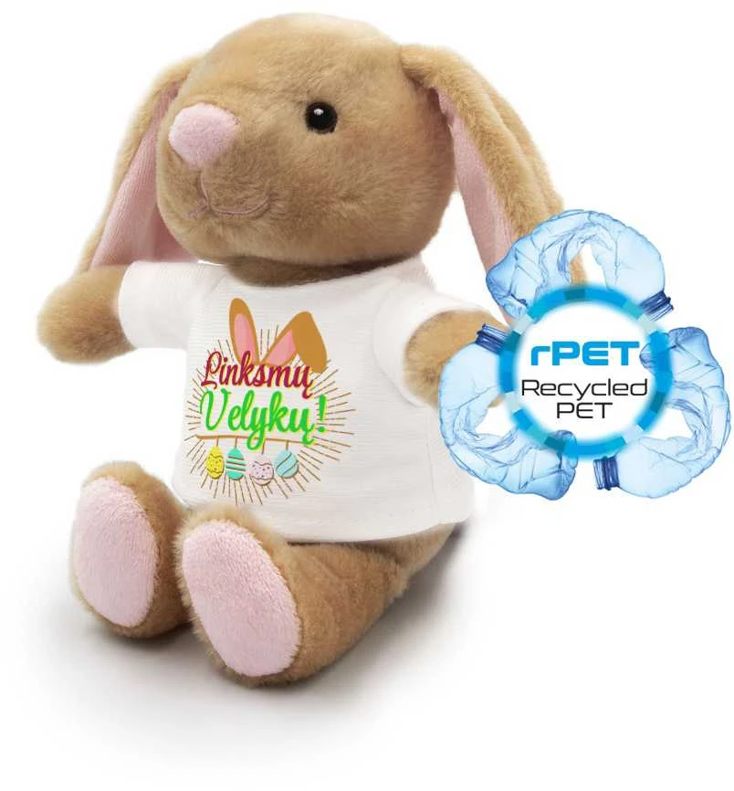 Pliušinis zuikutis "Binky - Linksmų Velykų!" (18 cm)