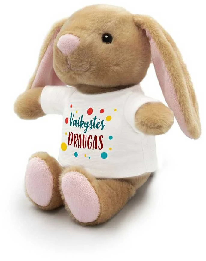 Pliušinis zuikutis "Binky - Vaikystės draugas" (18 cm)