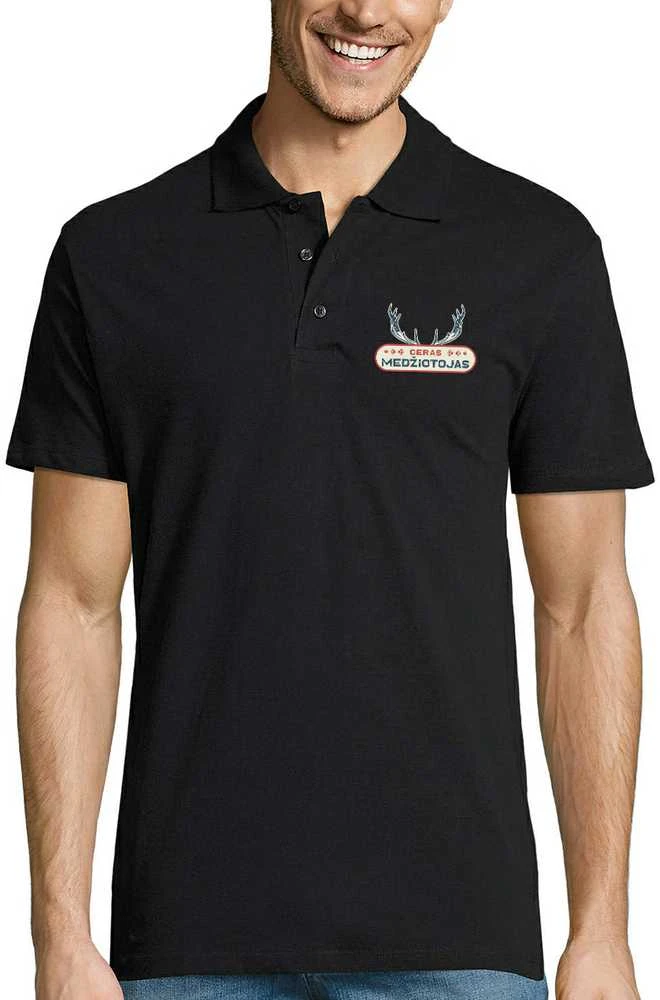 Polo marškinėliai "Geras medžiotojas"
