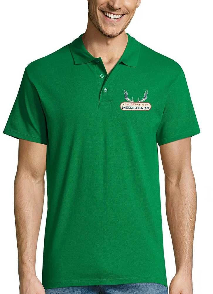 Polo marškinėliai "Geras medžiotojas"