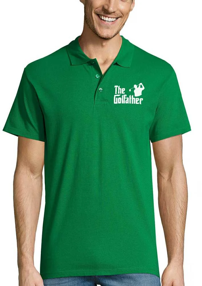 Polo marškinėliai "The golfather"