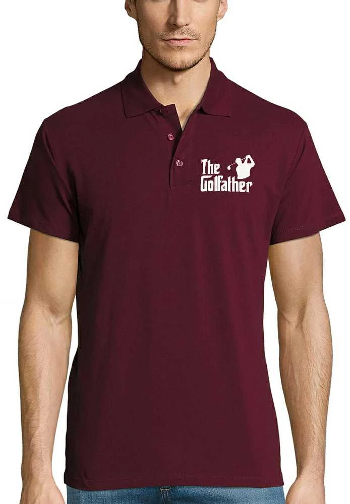 Polo marškinėliai "The golfather"