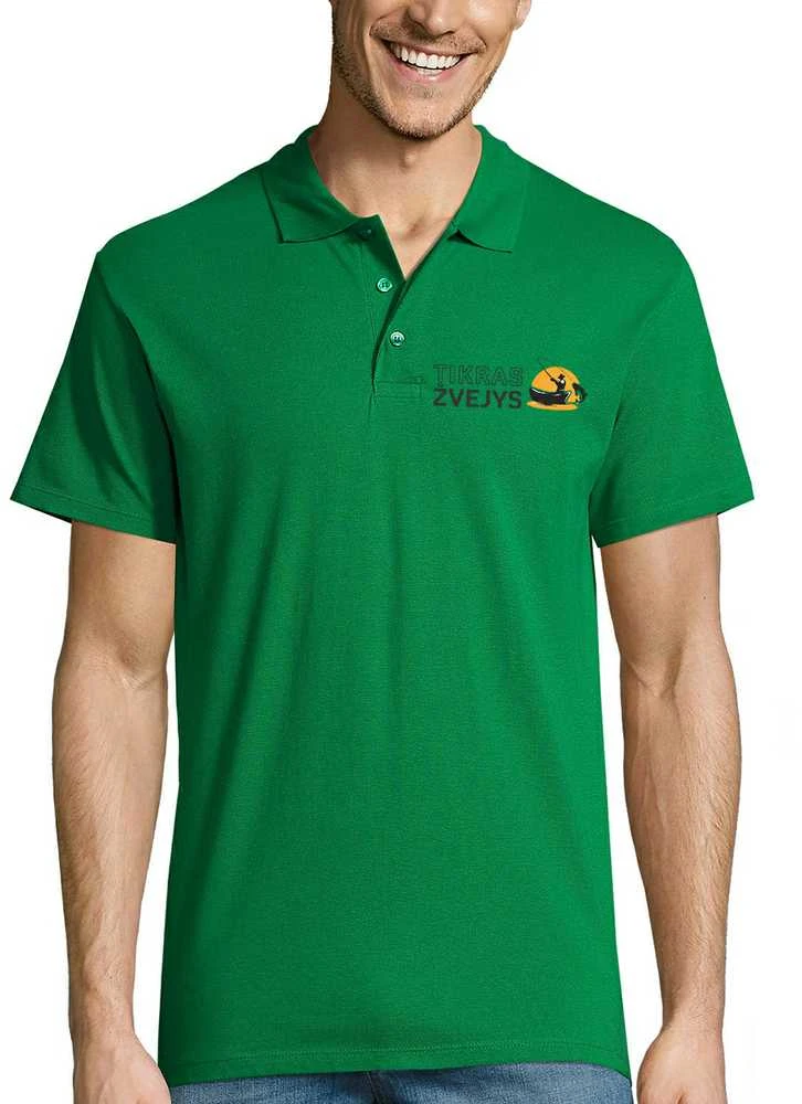 Polo marškinėliai "Tikras žvejys"