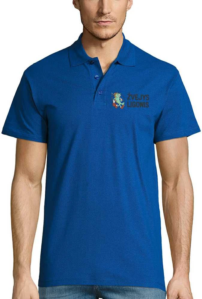 Polo marškinėliai "Žvejys ligonis"
