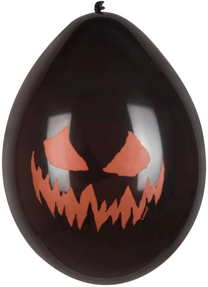 Boland Party Partners B.V. Premium balionai "Creepy Pumpkin" (6vnt)