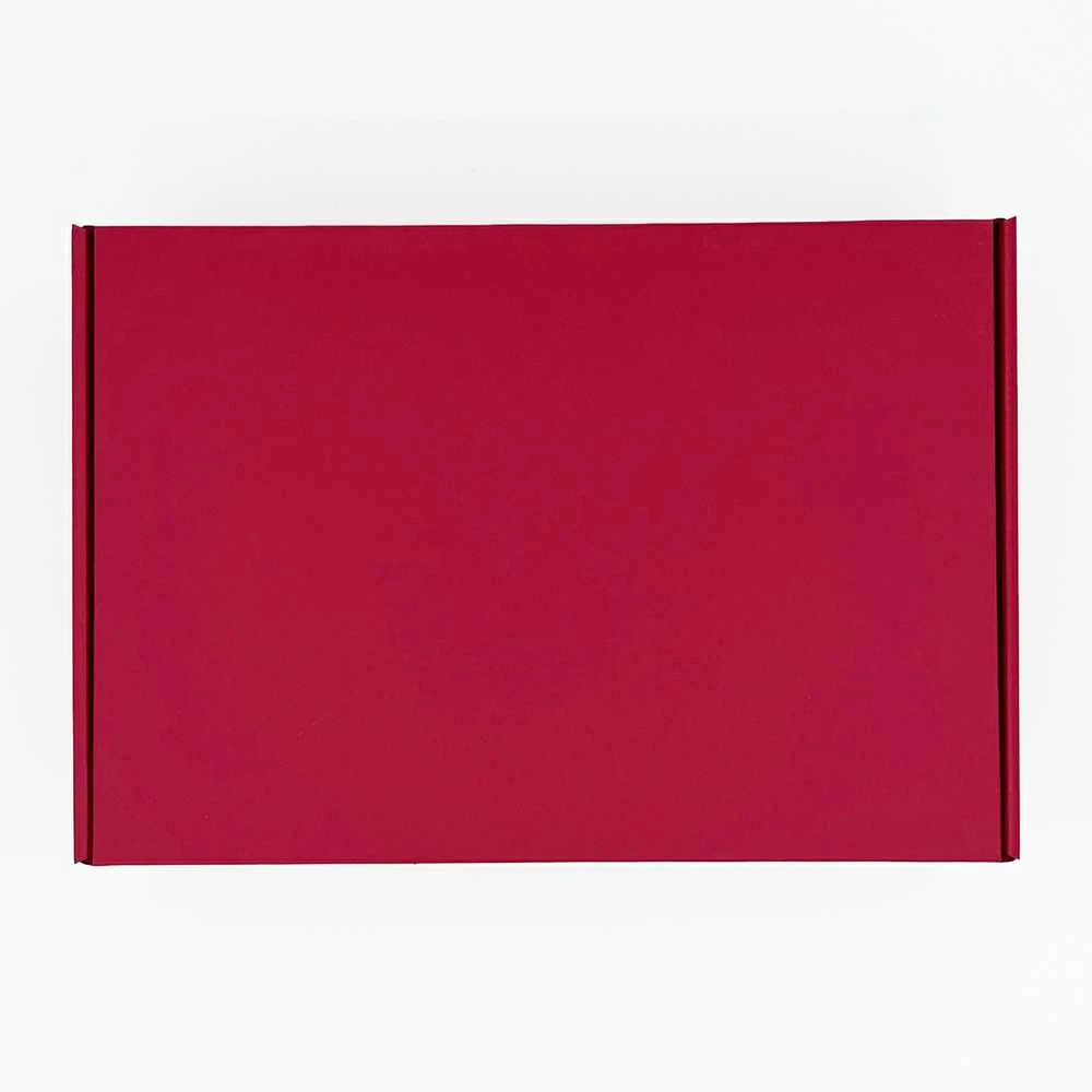 Premium dovanų dėžutė, tamsiai raudona 305x215x85mm