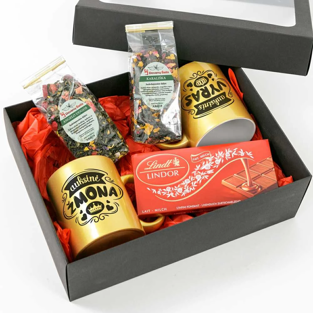 Premium dovanų rinkinys "Auksinė šeima"