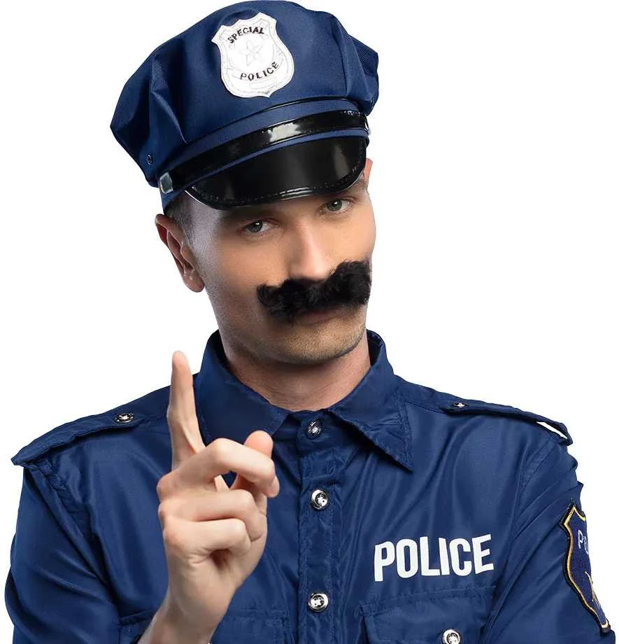 Boland Party Partners B.V. Priklijuojami policininko ūsai