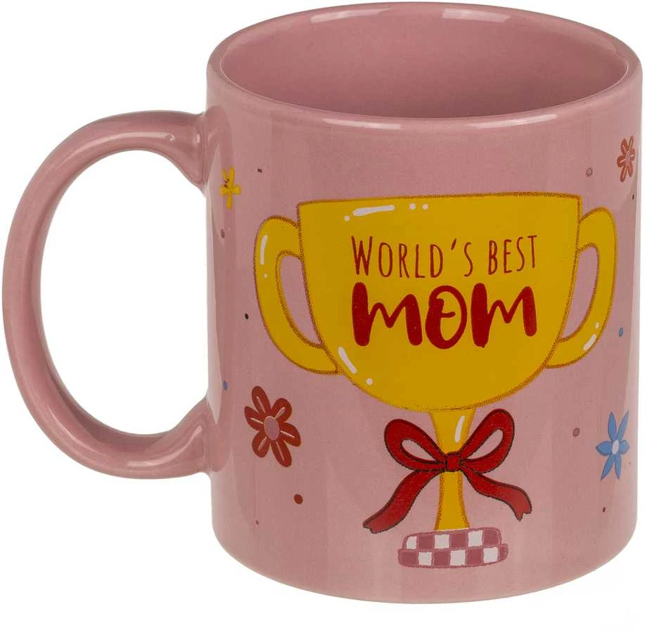 Puodelio ir kojinių rinkinys "World's Best Mom!"