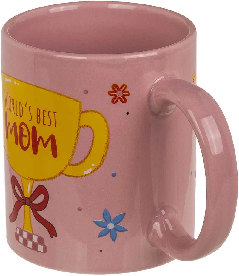 Puodelio ir kojinių rinkinys "World's Best Mom!"