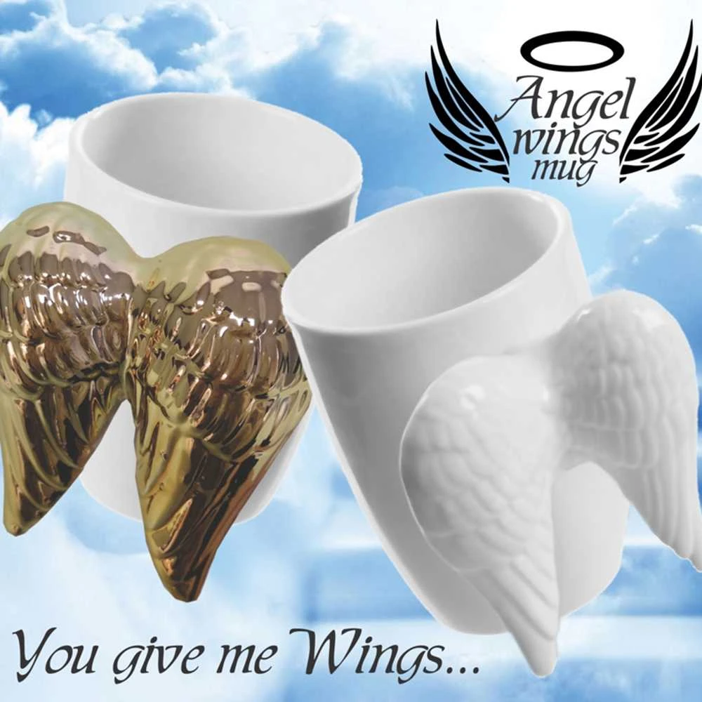 GM Puodelis "Angel wings" (450ml)