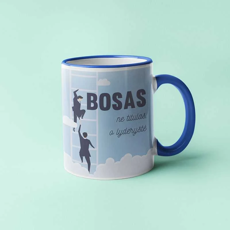 Puodelis "Bosas - ne titulas"