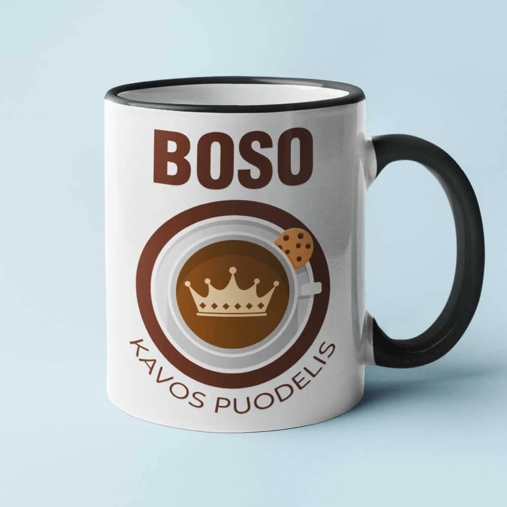 Puodelis "Boso kava"