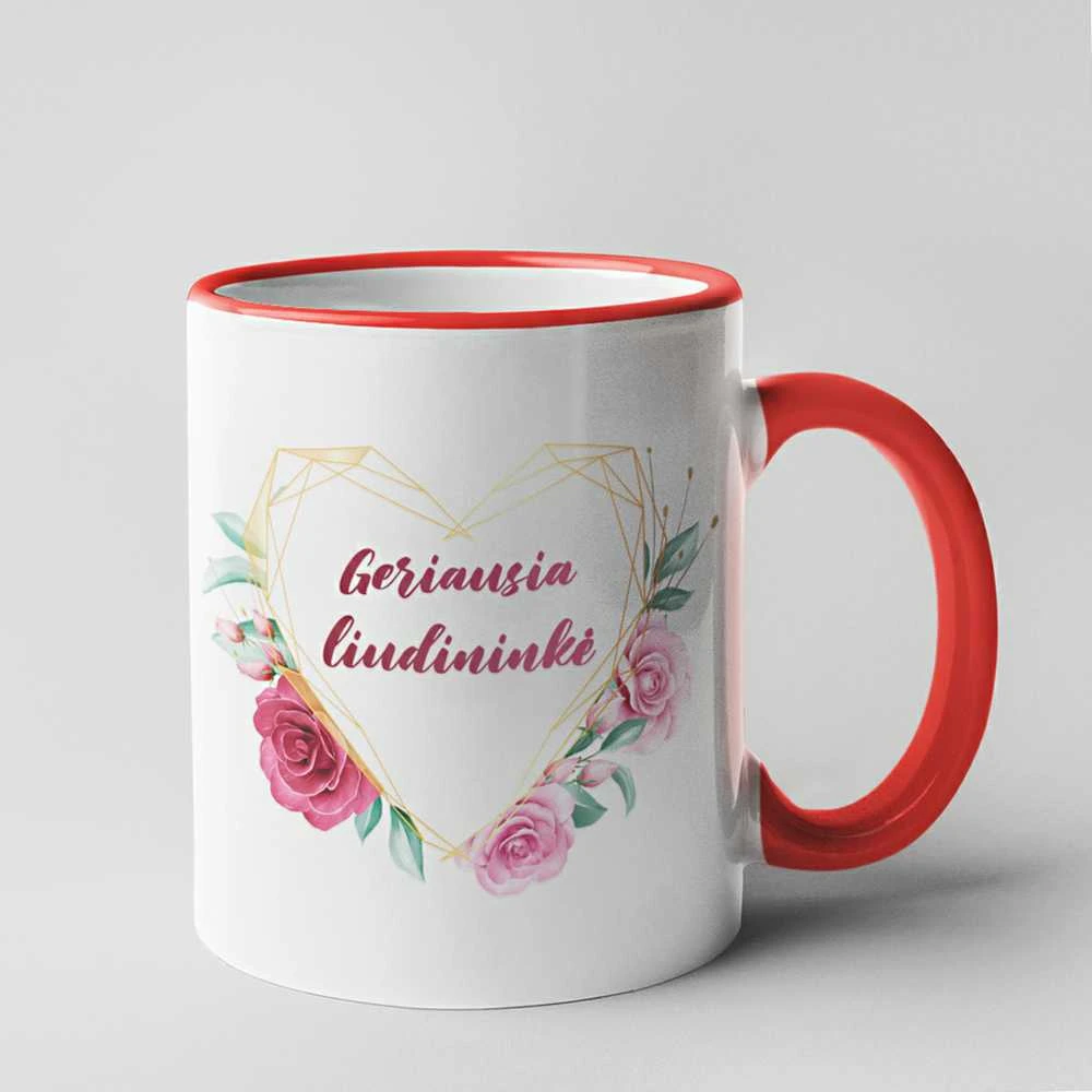 Puodelis "Geriausia liudininkė"