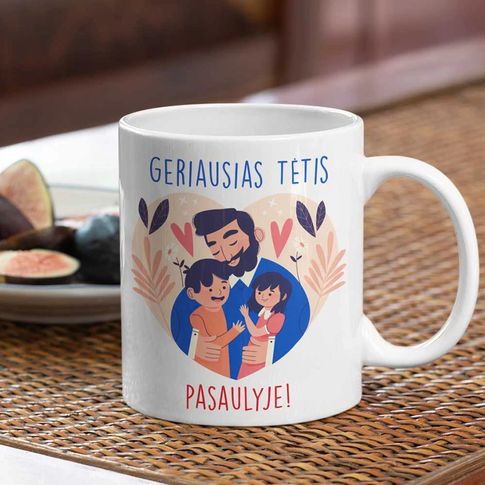 Puodelis "Geriausias tėtis"