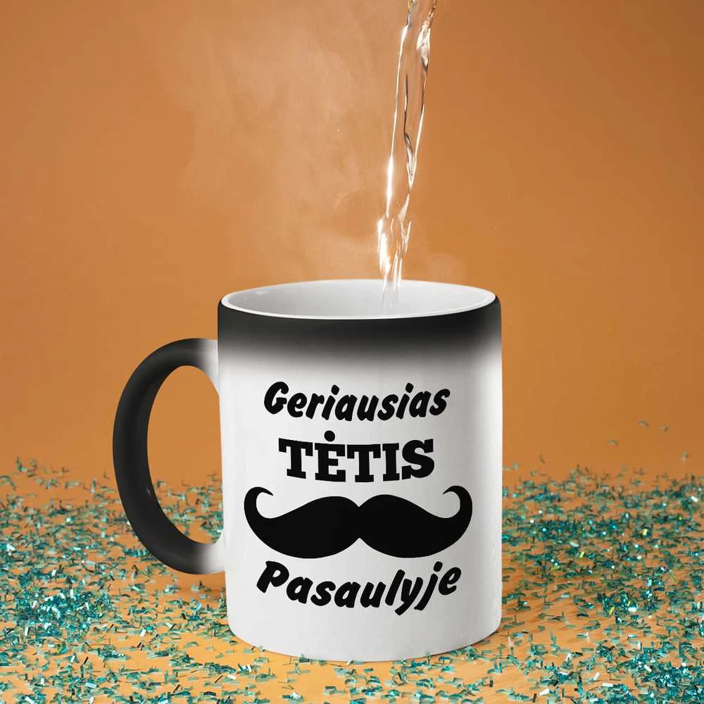 Puodelis "Geriausias tėtis pasaulyje"