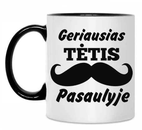 Puodelis "Geriausias tėtis pasaulyje"