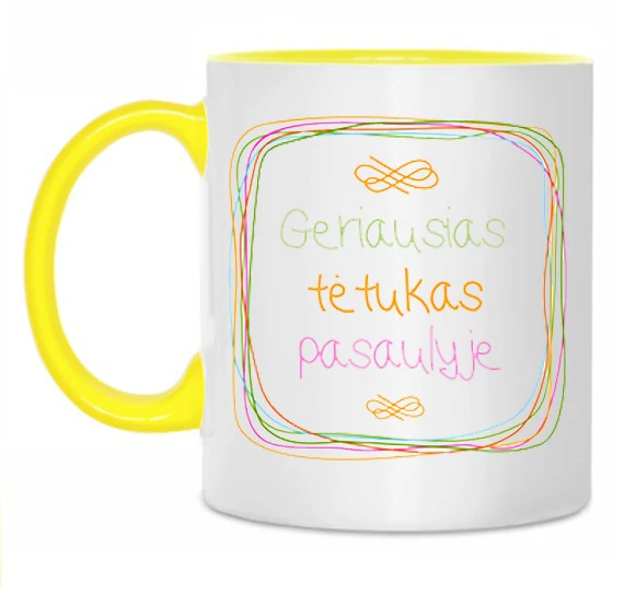 Puodelis "Geriausias tėtukas pasaulyje"