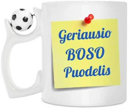 Puodelis "Geriausio boso puodelis"