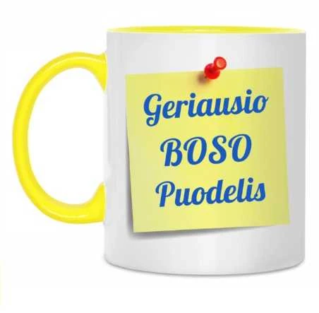 Puodelis "Geriausio boso puodelis"