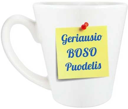 Puodelis "Geriausio boso puodelis"