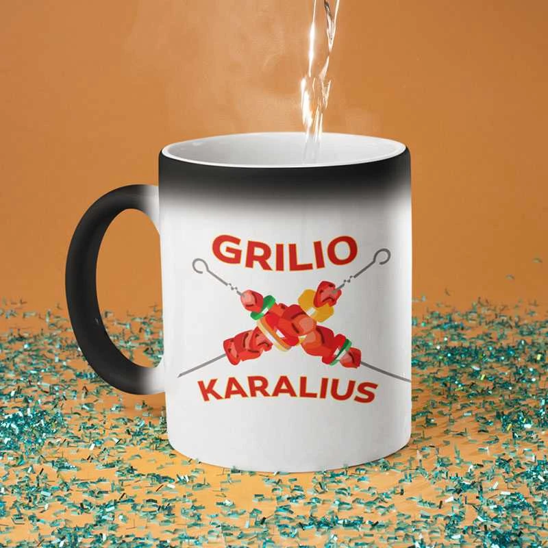 Puodelis "Grilio karalius"