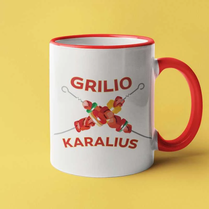 Puodelis "Grilio karalius"