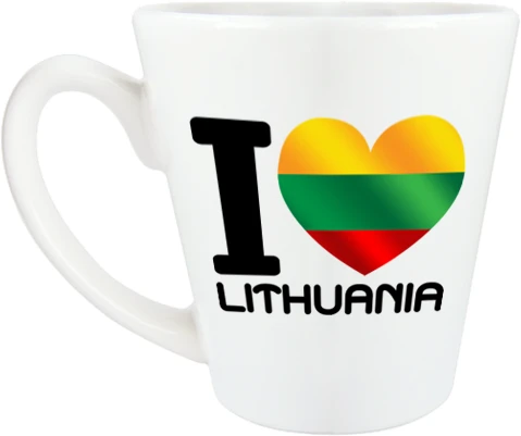 Puodelis "I love Lithuania"