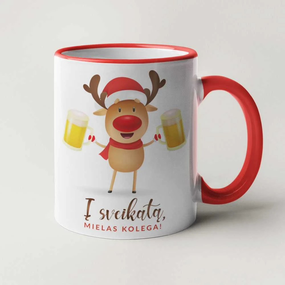 Puodelis "Į sveikatą, mielas kolega"