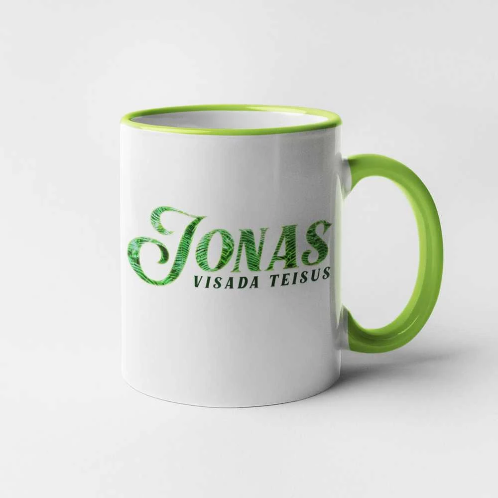 Puodelis "Jonas visada teisus"