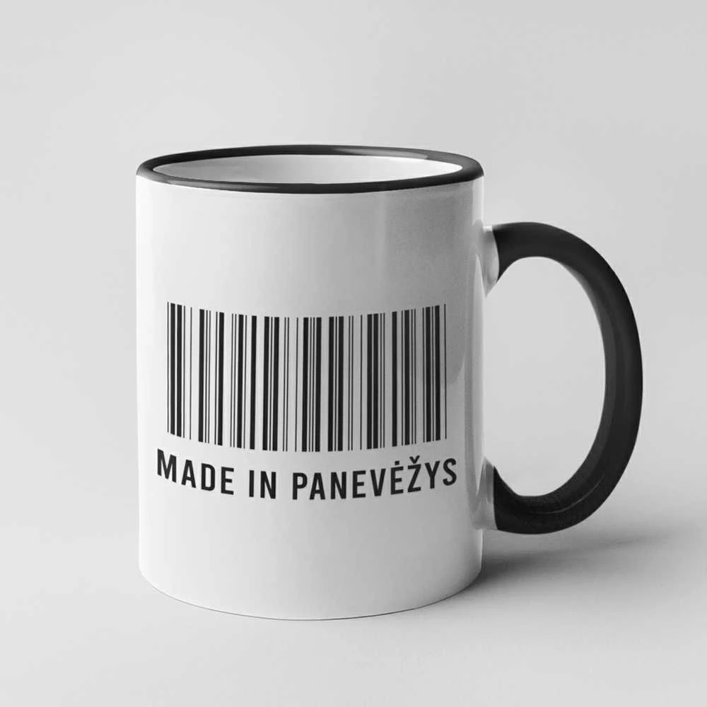 Puodelis "Made in Panevėžys"