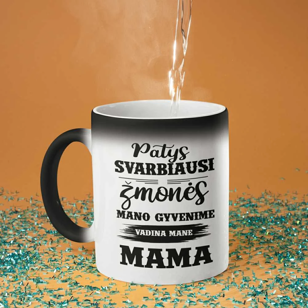Puodelis "Mane vadina MAMA"