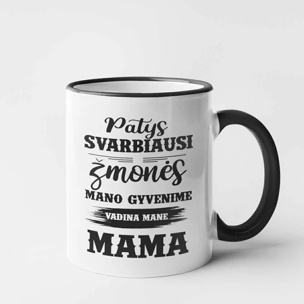 Puodelis "Mane vadina MAMA"