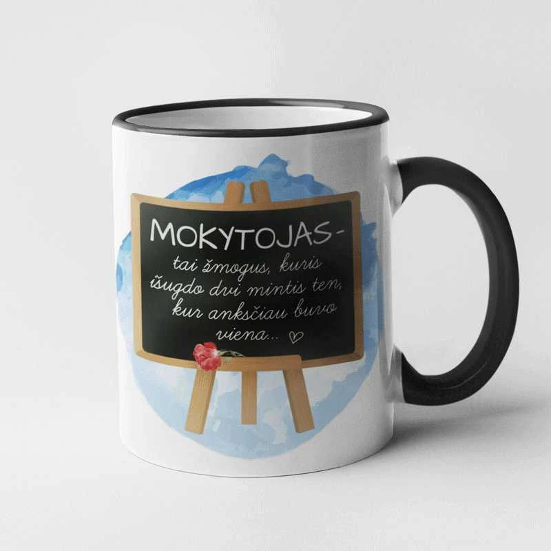 Puodelis "Mokytojas"
