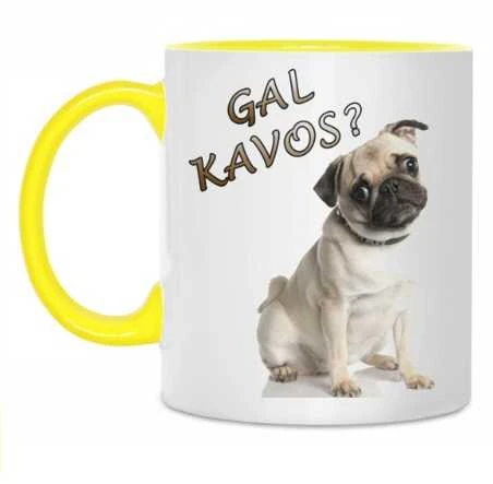 Puodelis "Mopsas"