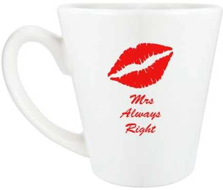 Puodelis "Mrs always right"