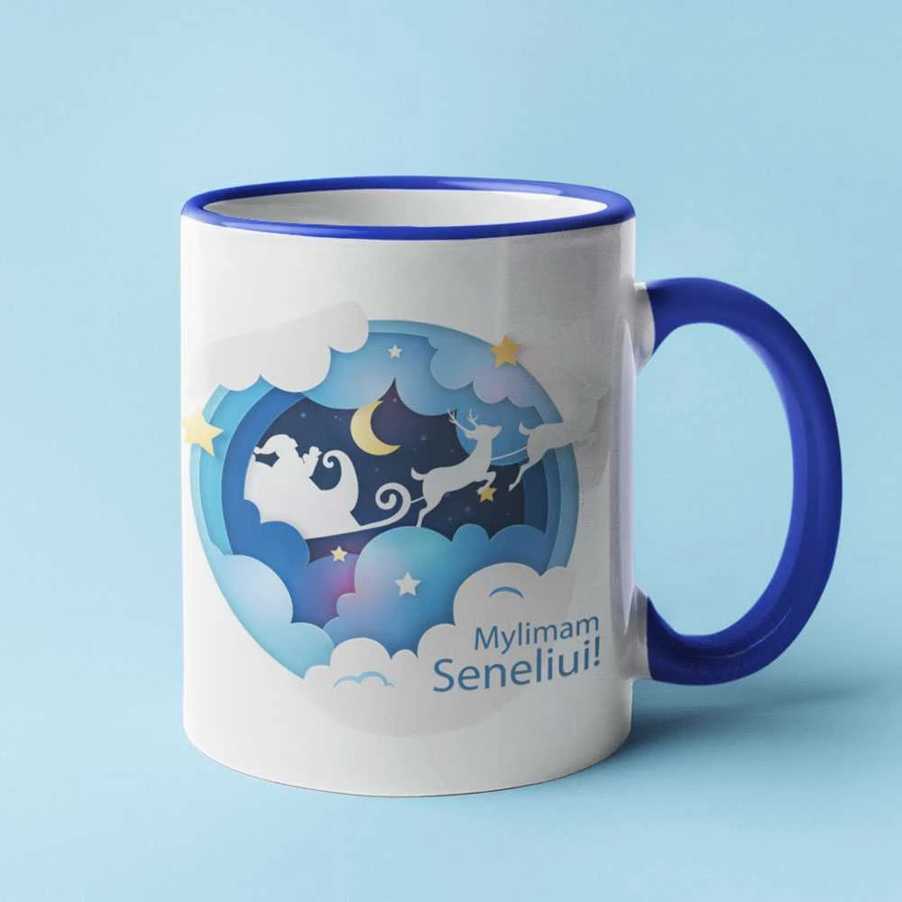 Puodelis "Mylimam seneliui"