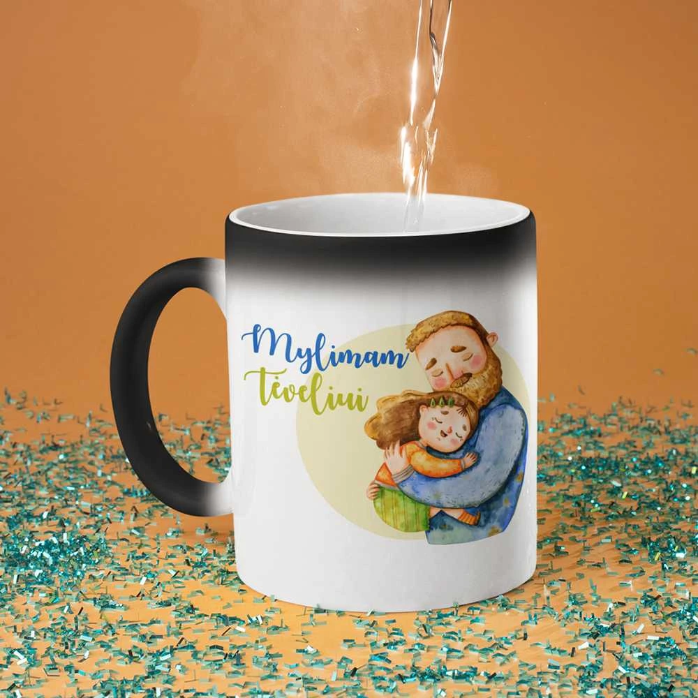 Puodelis "Mylimam tėveliui"