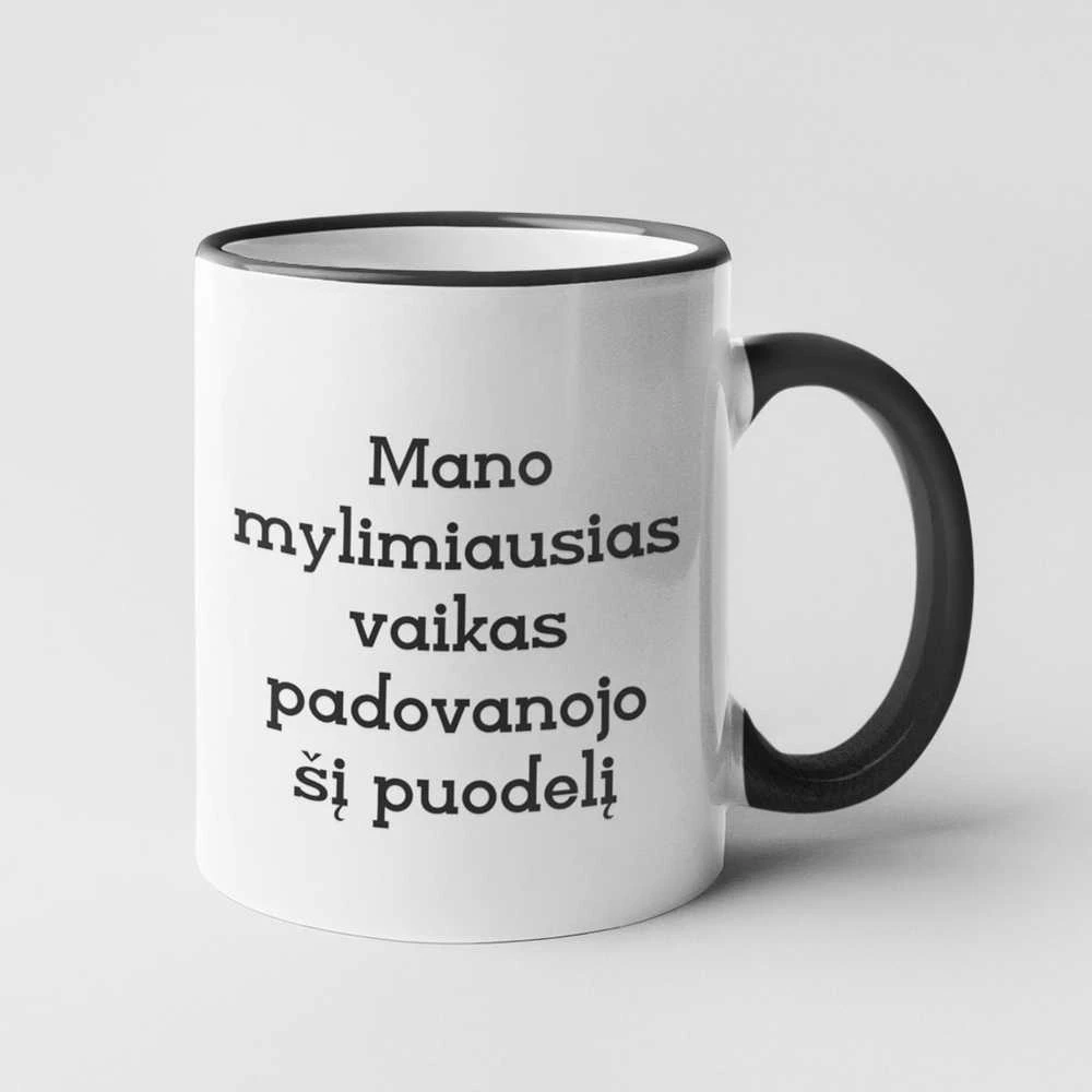 Puodelis "Mylimiausias vaikas"