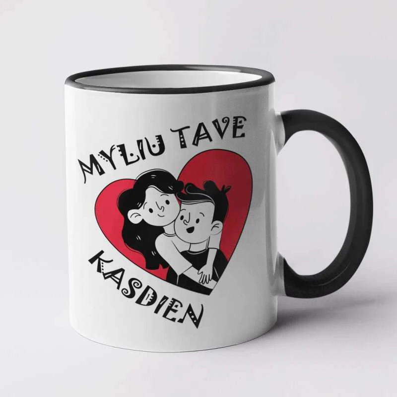 Puodelis "Myliu Tave kasdien"