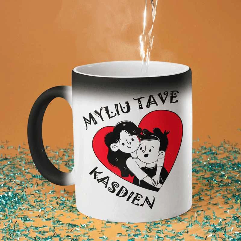 Puodelis "Myliu Tave kasdien"