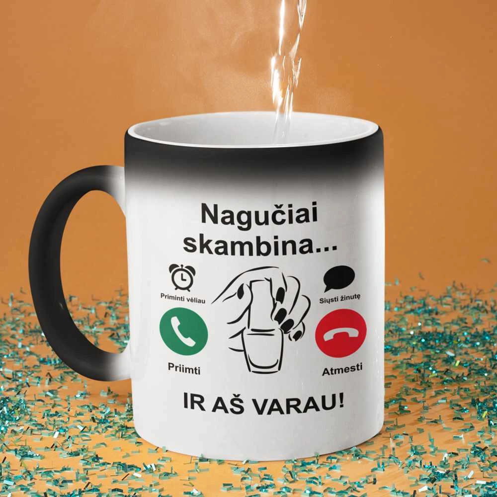 Puodelis "Nagučiai skambina"