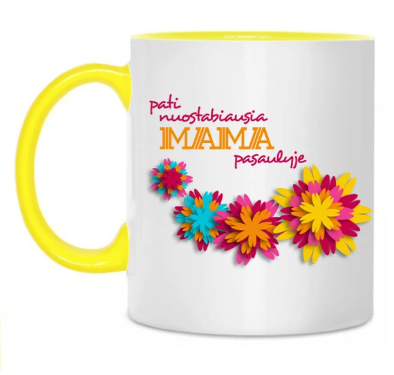 Puodelis "Nuostabiausia mama"